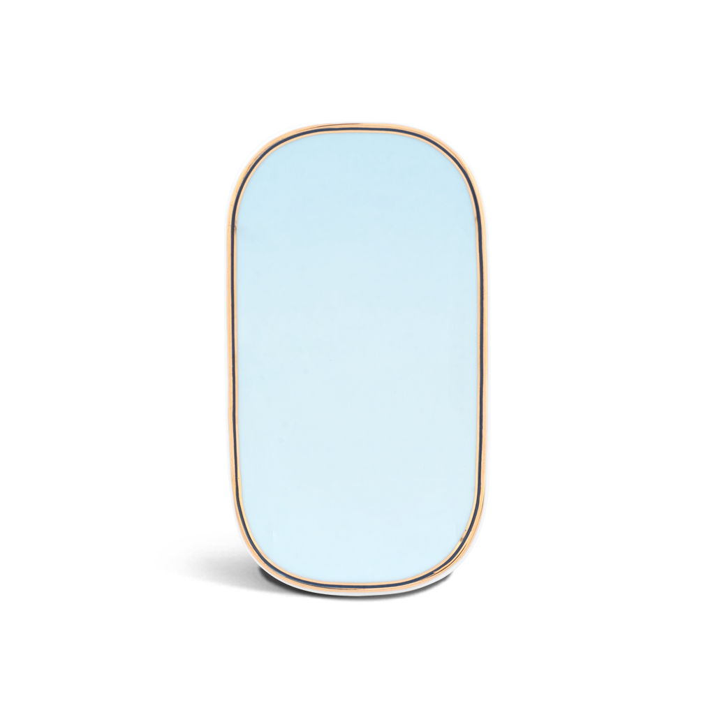 Khay lót khăn 13.3 x 7.3 cm - Jasmine	- Xanh Ngọc