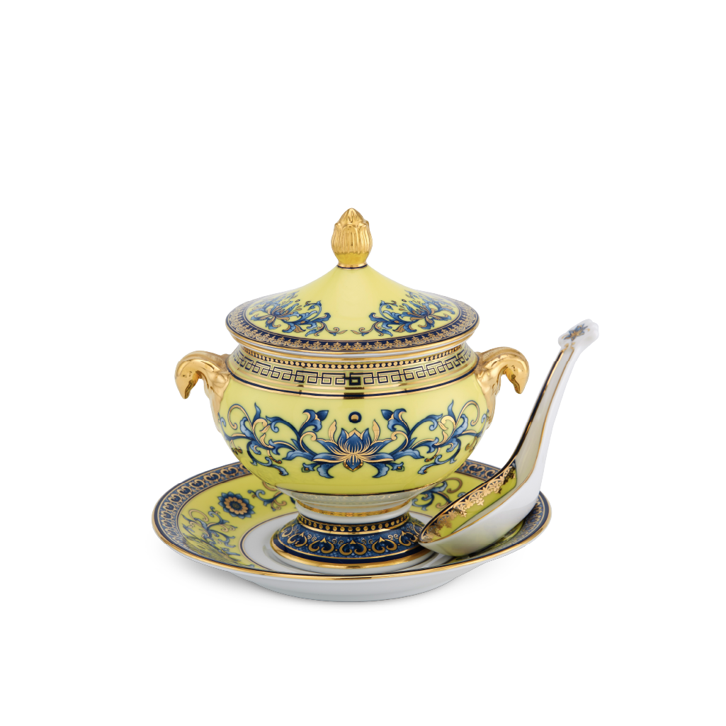 Bộ thố súp 0.35 l - hoàng cung - hoàng liên