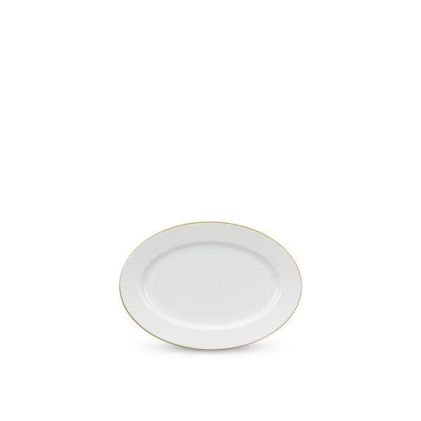 Dĩa oval - Jasmine - Chỉ Vàng