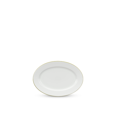  Dĩa oval - Jasmine - Chỉ Vàng 