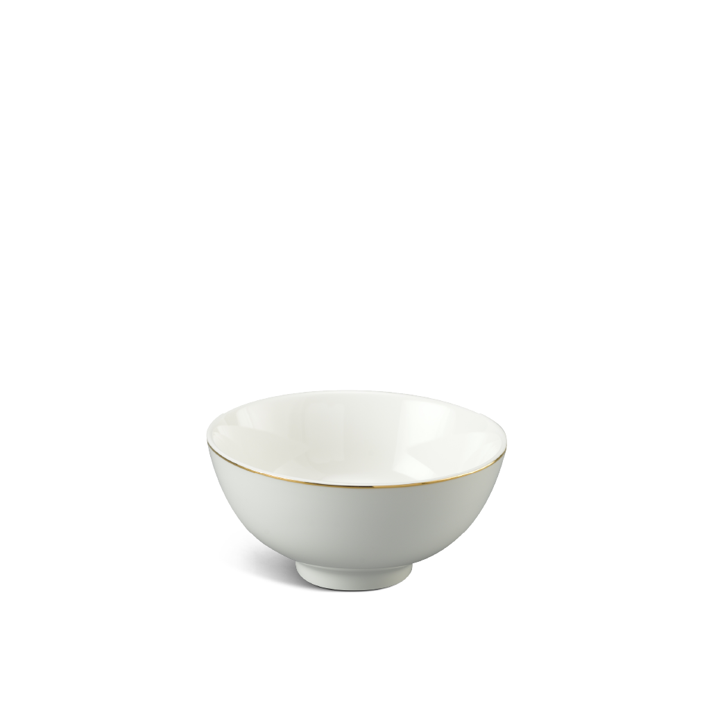Chén Jasmine Viền Chỉ Vàng 9cm