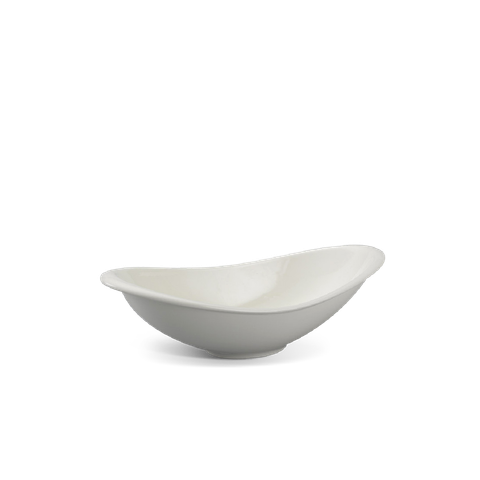  Tô oval vành đầu 22 cm - Misc Assortment Lys - Trắng Ngà 