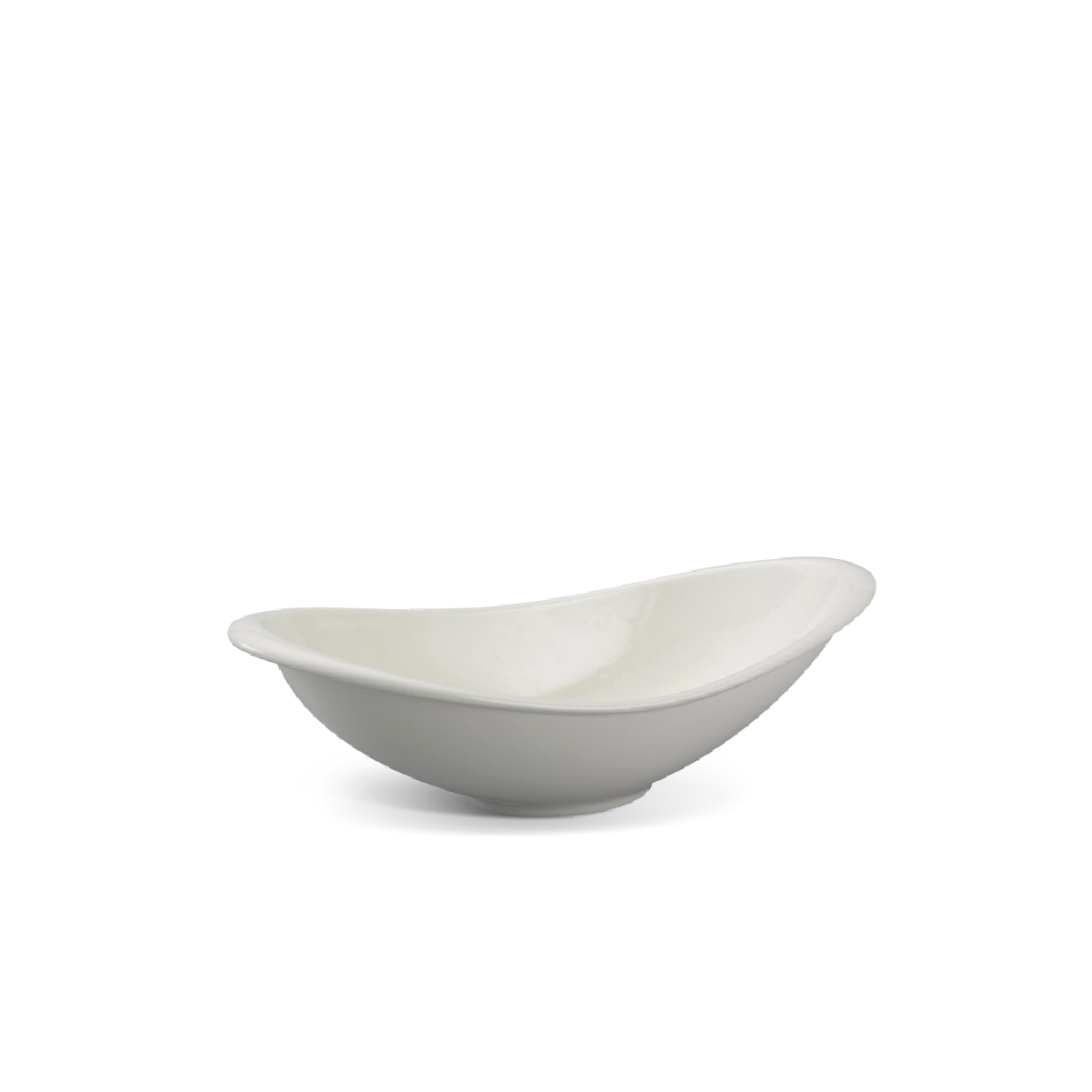 Tô oval vành đầu 22 cm - Misc Assortment Lys - Trắng Ngà