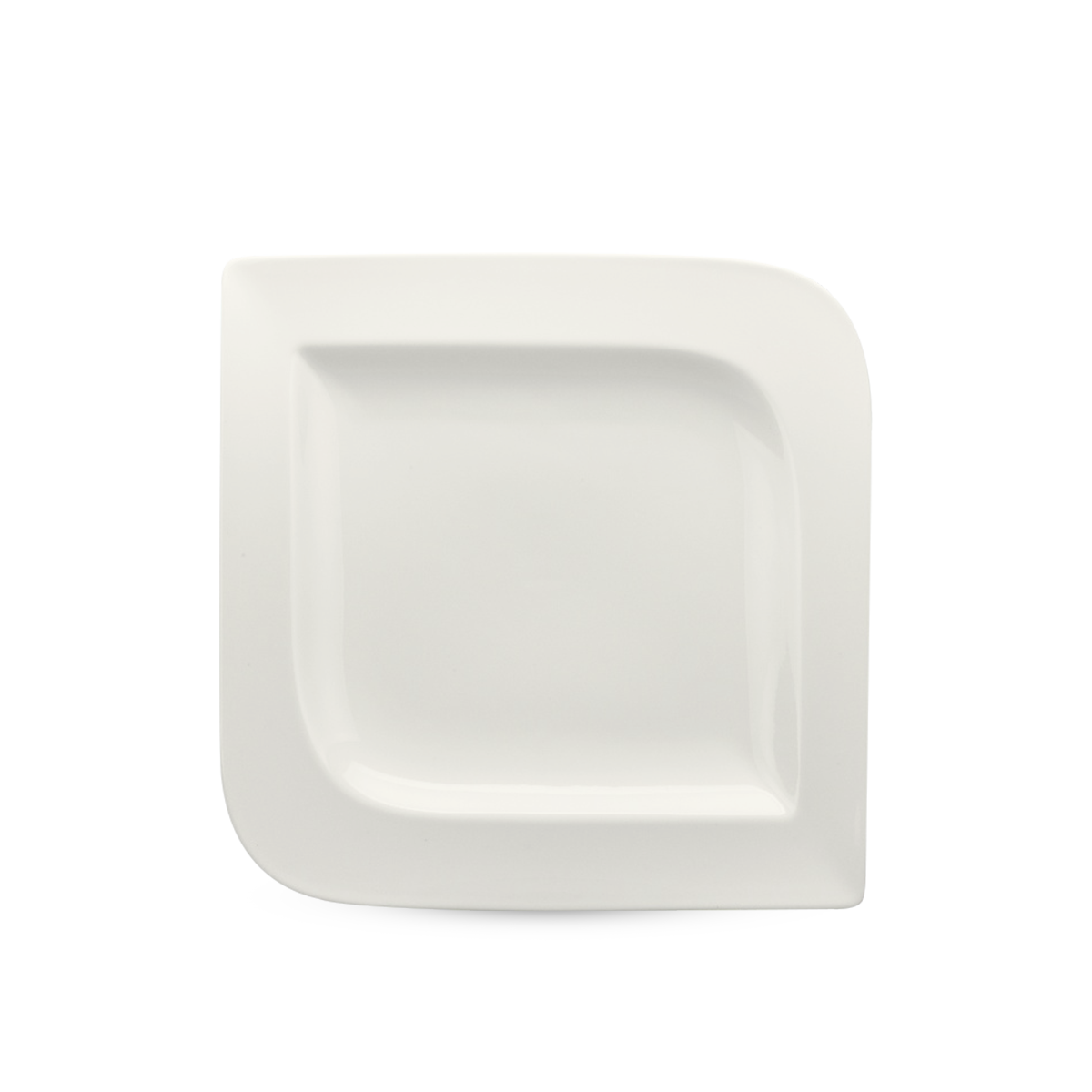 Dĩa vuông 31.5 cm - Anh Vũ Lys - Trắng Ngà