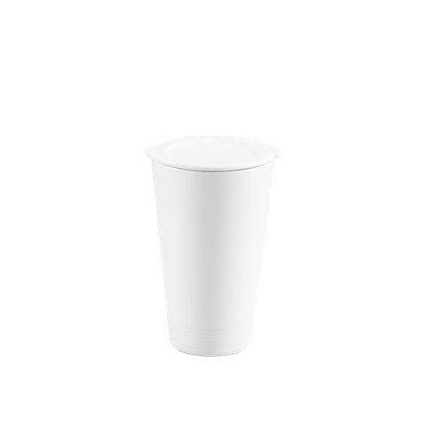  Ly sứ Dưỡng Sinh 0.48 L (K1) + Nắp  - Dưỡng Sinh - Trắng 