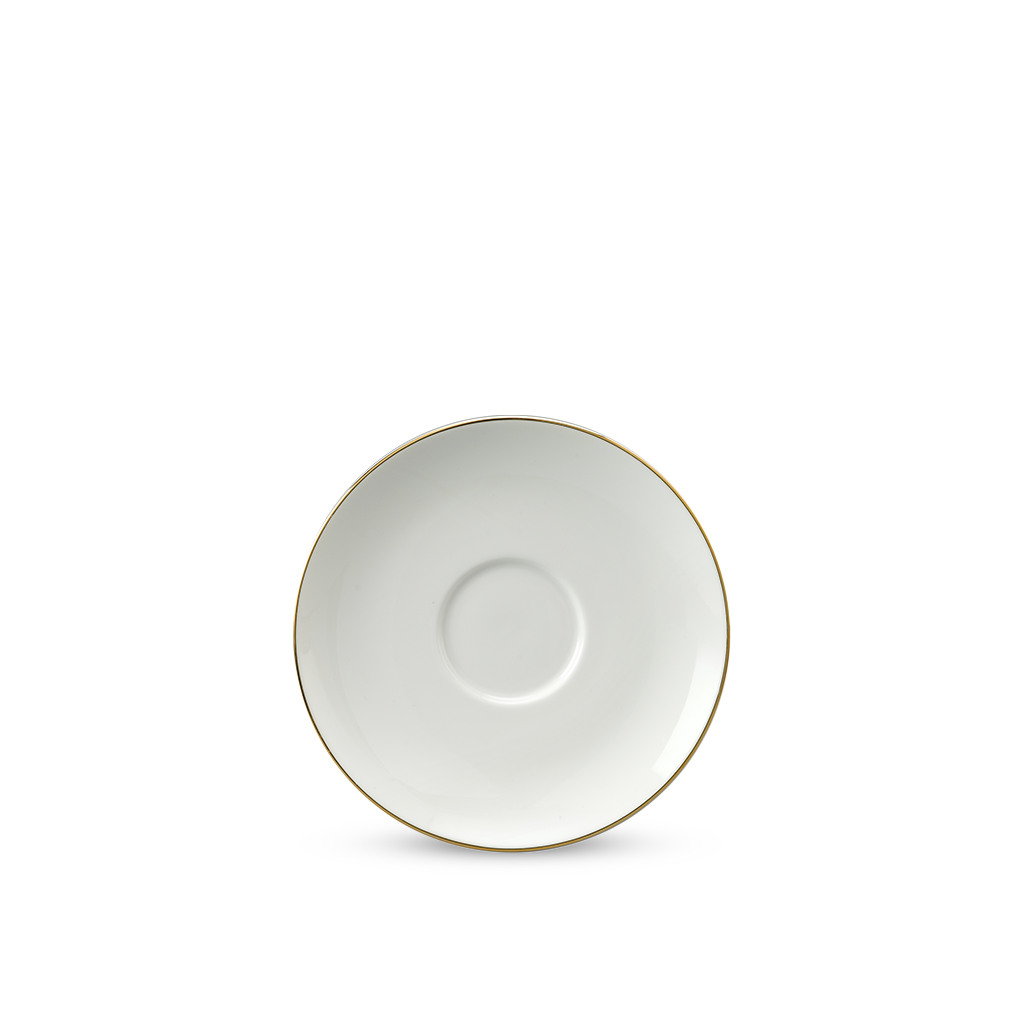 Dĩa lót chén 15 cm - Jasmine - Chỉ Vàng