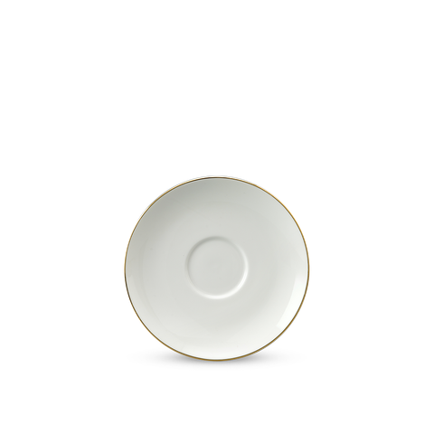  Dĩa lót chén 15 cm - Jasmine - Chỉ Vàng 