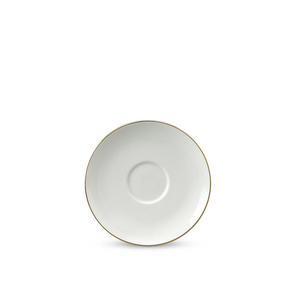 Dĩa lót chén 15 cm - Jasmine - Chỉ Vàng