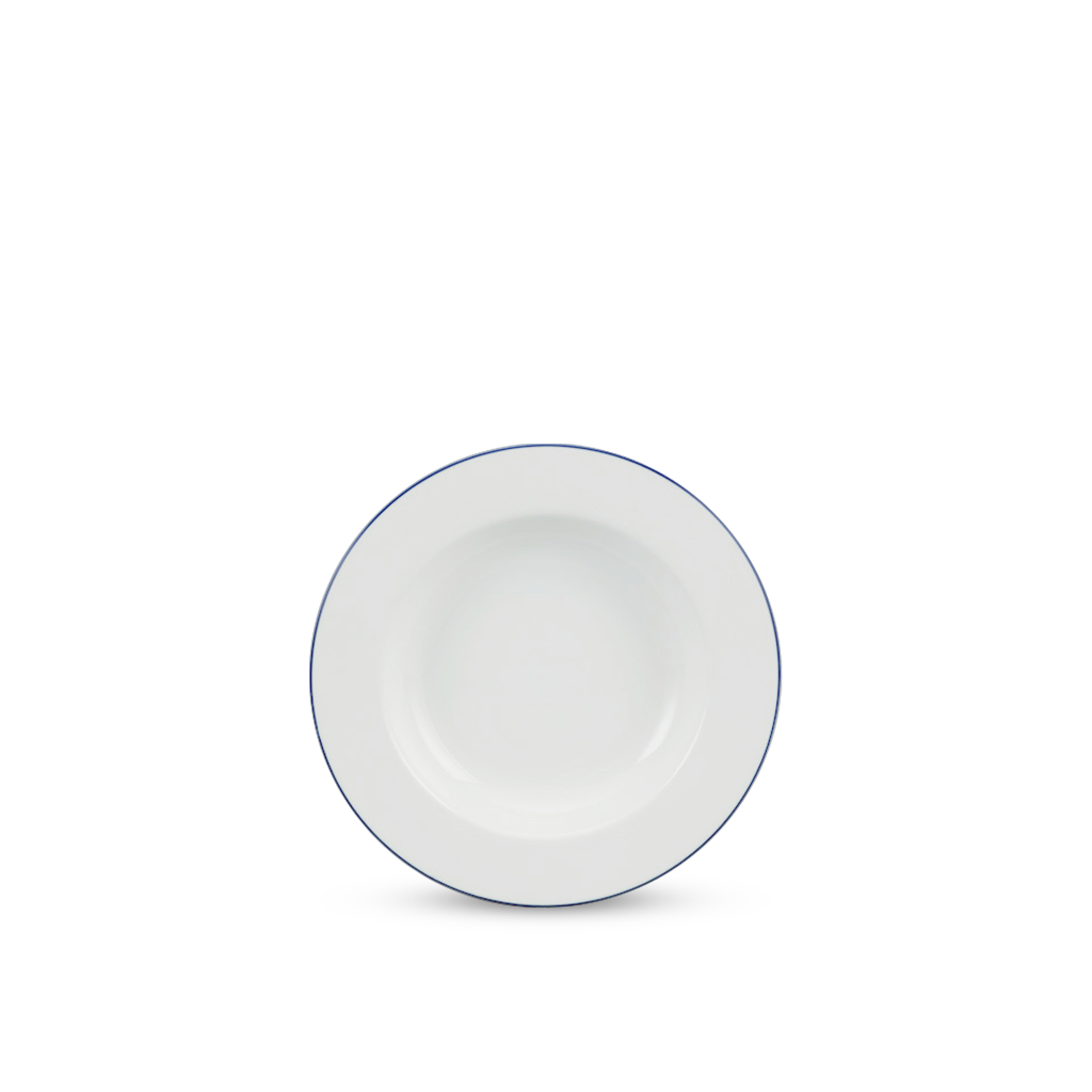 Dĩa súp 23 cm - Camellia - Chỉ Xanh Dương