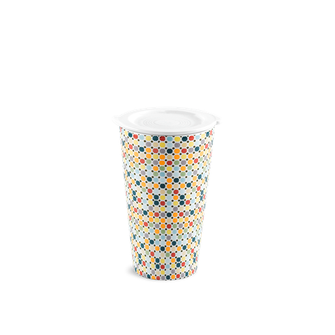  Ly sứ dưỡng sinh 0.48 L (K1) + nắp - Dưỡng Sinh - Mosaic (LTD) 