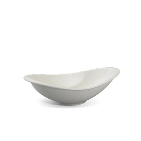  Tô oval vành đầu 27 cm - Misc Assortment Lys - Trắng Ngà 