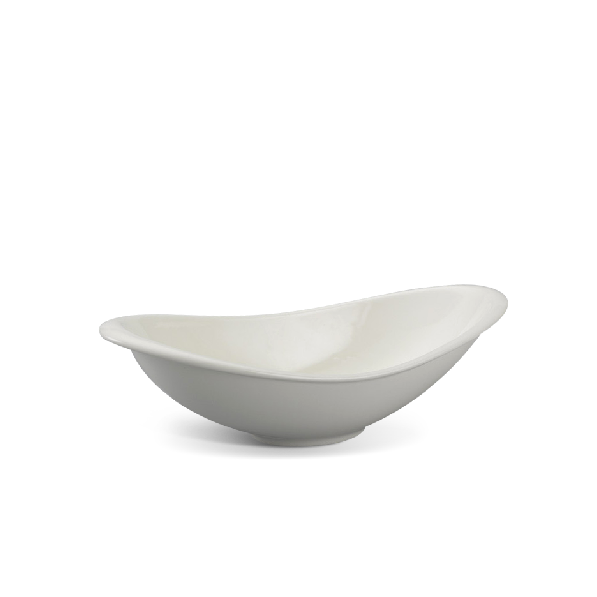 Tô oval vành đầu 27 cm - Misc Assortment Lys - Trắng Ngà