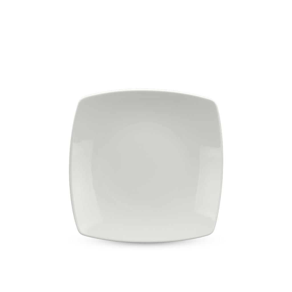 Dĩa vuông ảo 25 cm - Misc Assortment Lys - Trắng Ngà