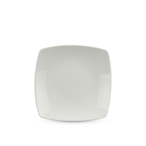  Dĩa vuông ảo 25 cm - Misc Assortment Lys - Trắng Ngà 