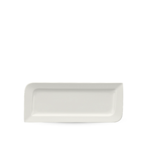  Dĩa chữ nhật dài 39 x 15 cm - Anh Vũ Lys - Trắng Ngà 