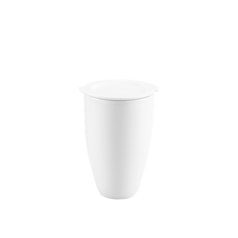  Ly sứ dưỡng sinh 0.48 L (K3) + nắp thường - Dưỡng Sinh - Trắng 