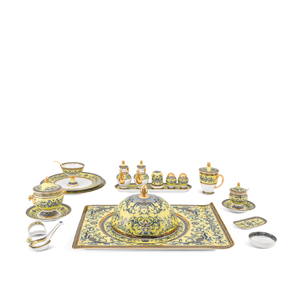 Bộ ăn cá nhân 29 sản phẩm phục vụ Nguyên Thủ APEC - Hoàng Cung - Hoàng Liên