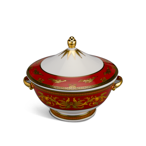  Thố 22 cm + nắp - Hoàng Cung - Quốc Sắc 