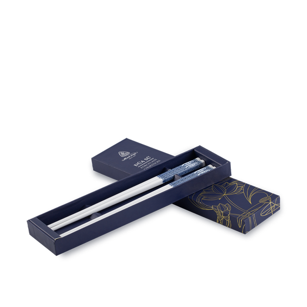 Đũa sứ dưỡng sinh 24.4 cm (2đôi/HQ) - Dưỡng Sinh IFP - Xanh 1