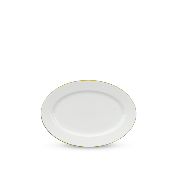 Dĩa Oval 32 cm - Jasmine - Chỉ Vàng