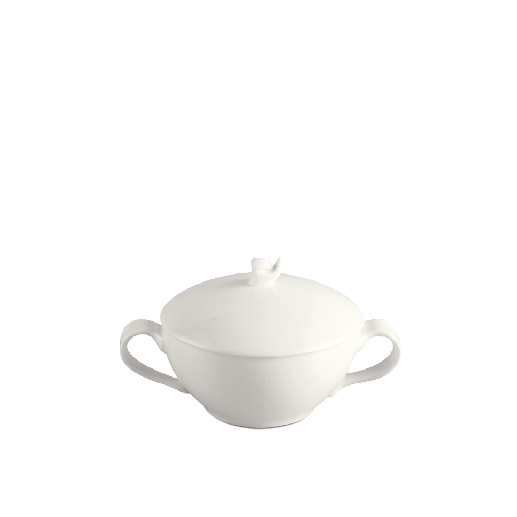 Thố súp 0.3 L + nắp - Anh Vũ Lys - Trắng Ngà