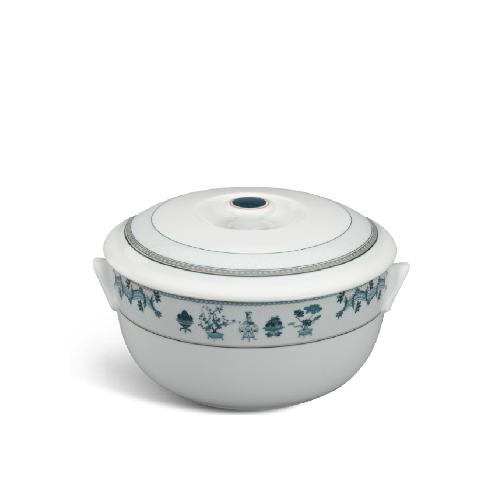 Thố 18 cm + nắp - jasmine - tứ quý