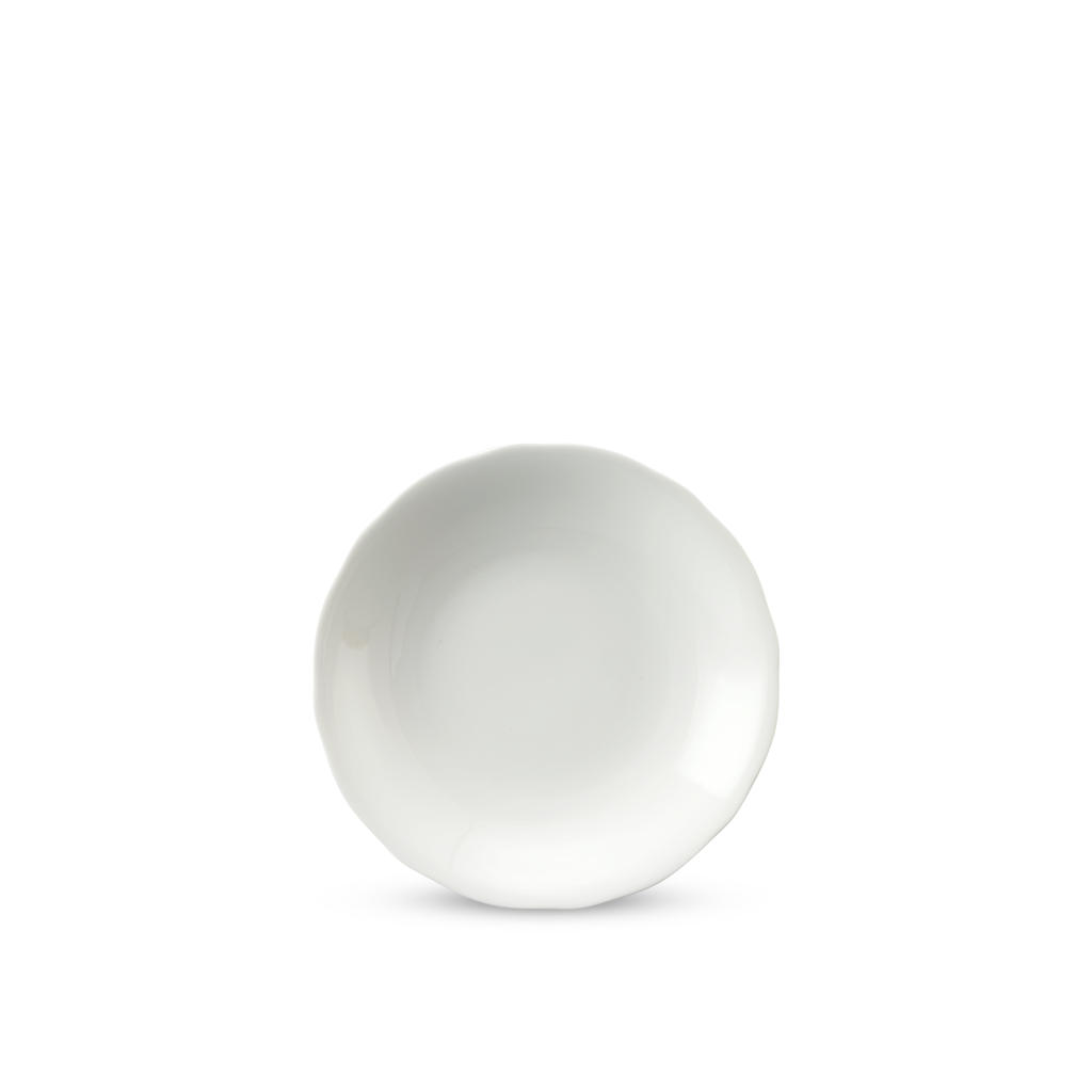 Dĩa Tròn Sâu IFP Mẫu Đơn 27cm Trắng Ngà