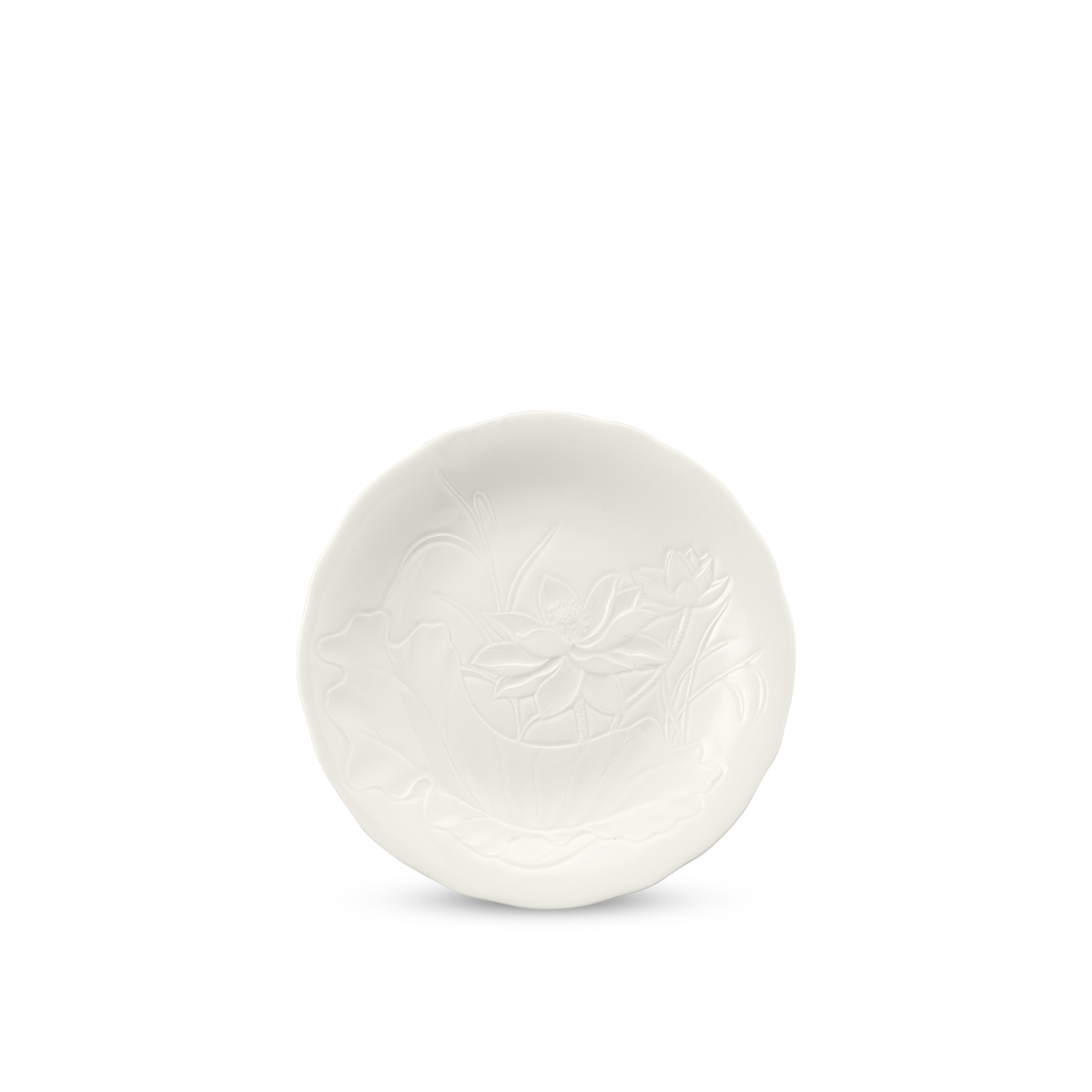 Dĩa tròn 22 cm - Sen IFP - Trắng Ngà