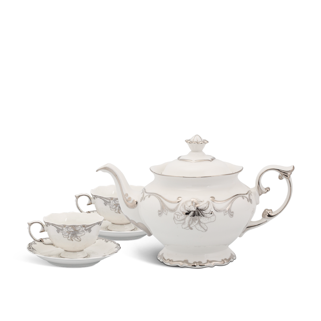 Bộ trà 0.8 L - Đài Các IFP - Trang Trí Bạch Kim