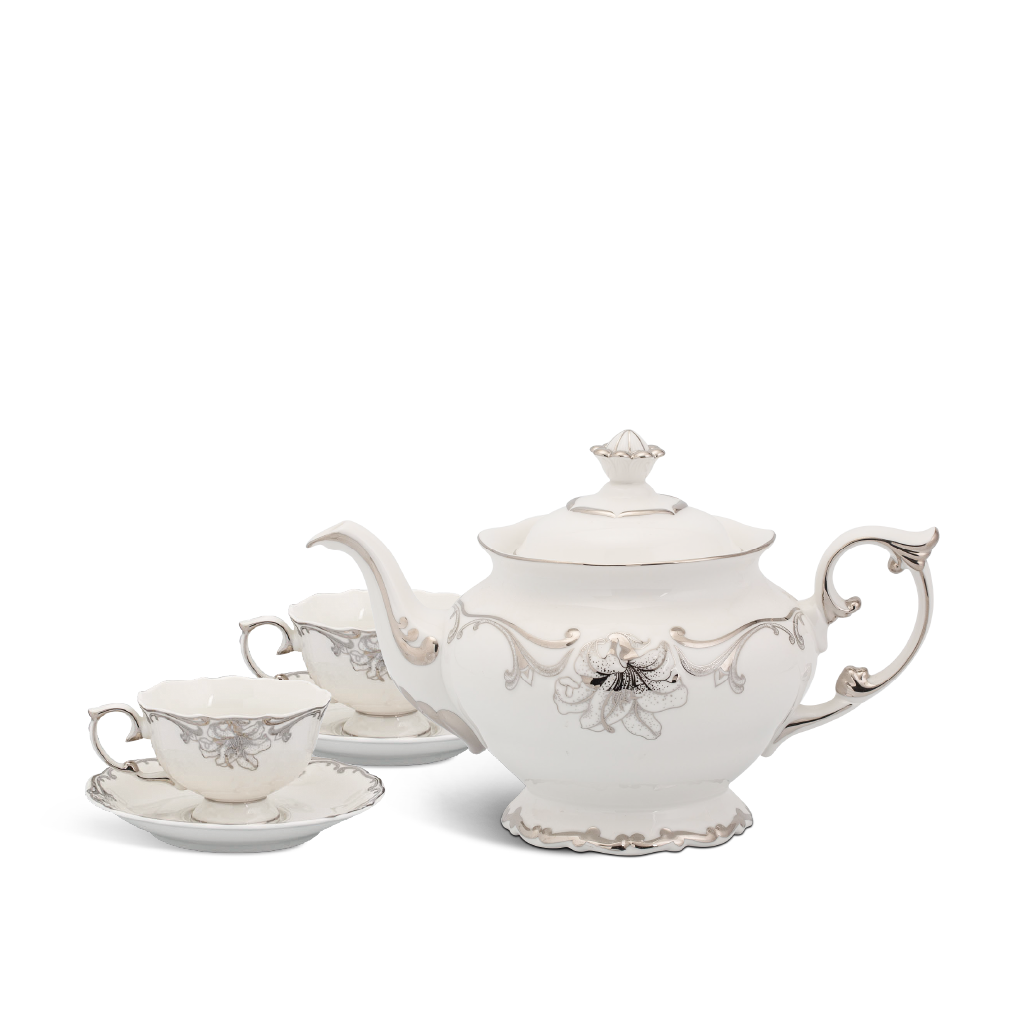 Bộ trà 0.8 L - Đài Các IFP - Trang Trí Bạch Kim