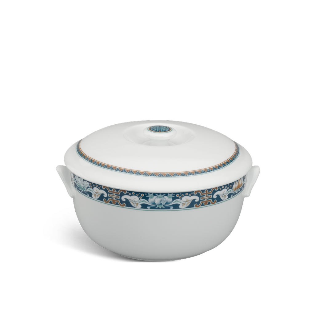 Thố 15 cm + nắp - Jasmine - Phước Lộc Thọ