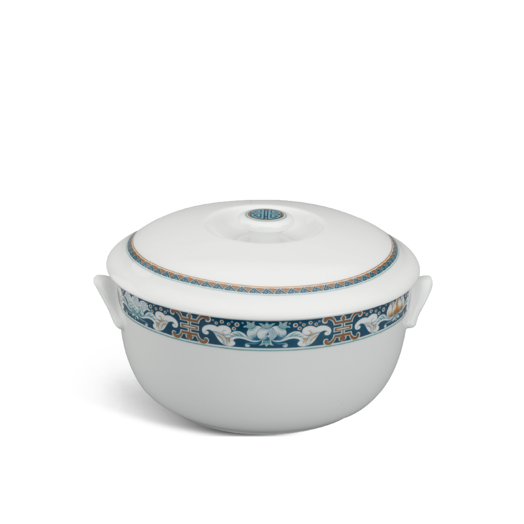 Thố 15 cm + nắp - Jasmine - Phước Lộc Thọ