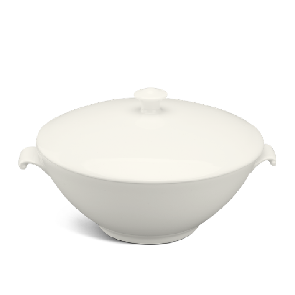 Thố 3.0 L + nắp - Daisy Lys - Trắng Ngà