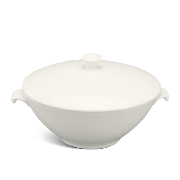 Thố 3.0 L + nắp - Daisy Lys - Trắng Ngà