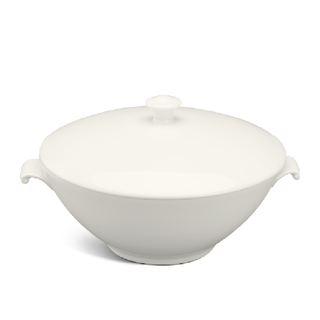 Thố 3.0 L + nắp - Daisy Lys - Trắng Ngà