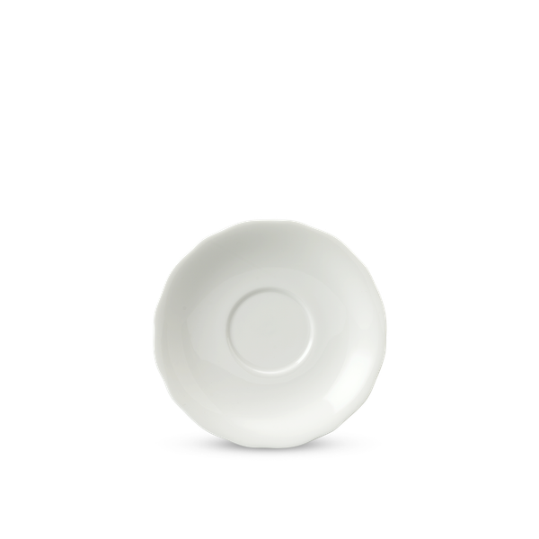 Dĩa lót chén 15 cm - Mẫu Đơn IFP - Trắng Ngà