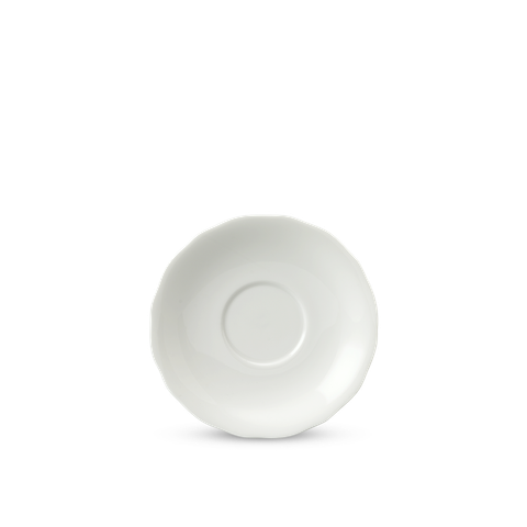  Dĩa lót chén 15 cm - Mẫu Đơn IFP - Trắng Ngà 