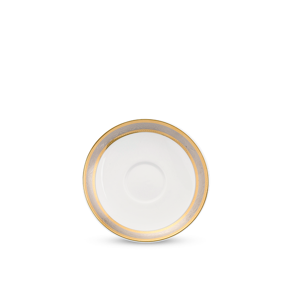 Dĩa lót chén 15 cm - Jasmine - Hoa Hồng