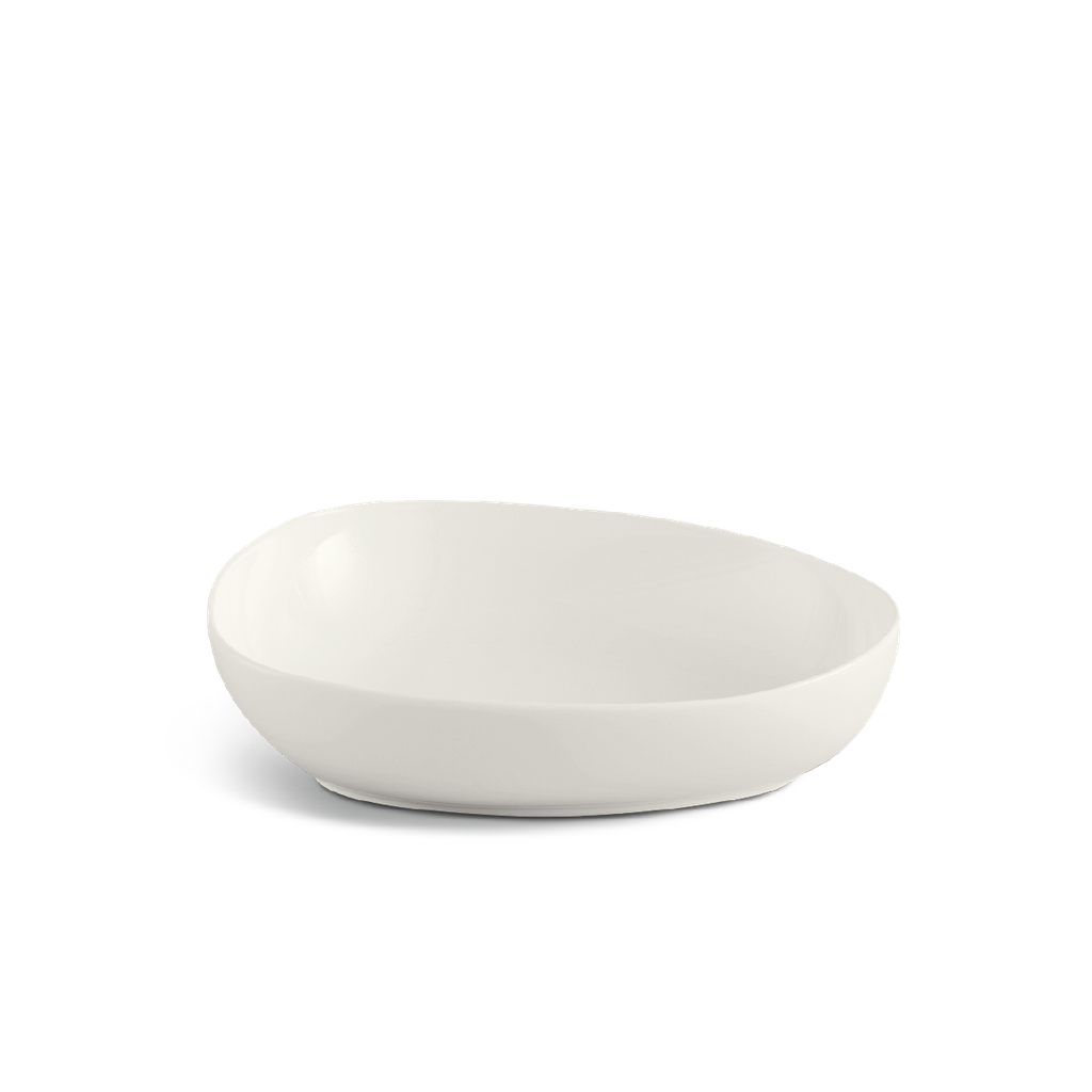 Tô tam giác tròn 29 cm - Gourmet Lys - Trắng Ngà