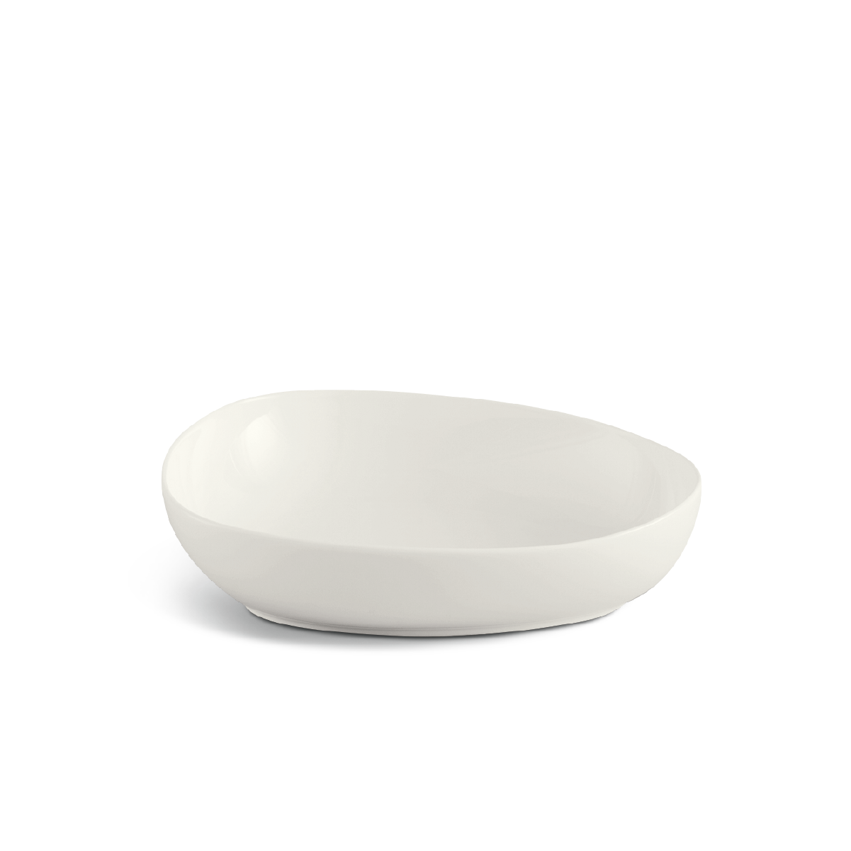 Tô tam giác tròn 29 cm - Gourmet Lys - Trắng Ngà