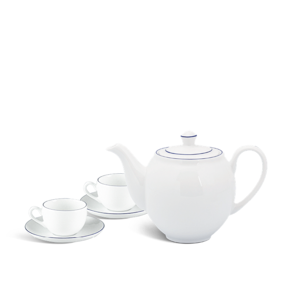 Bộ trà 0.8 L - Camellia - Chỉ Xanh Dương