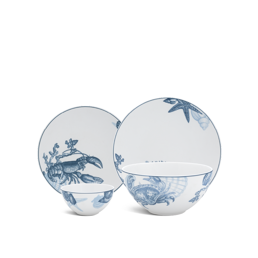 Bộ đồ ăn 9 sản phẩm - Timeless - Đại Dương Sương Mờ