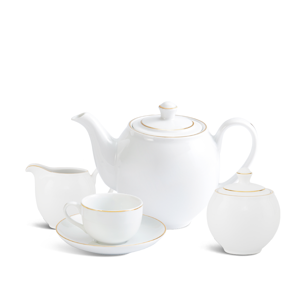 Bộ trà 1.1 L - Camellia - Chỉ Vàng