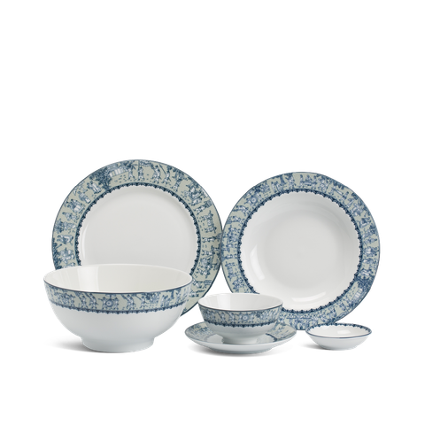  Bộ đồ ăn 10 người 36 sản phẩm - Jasmine - Vinh Quy Nhạt 