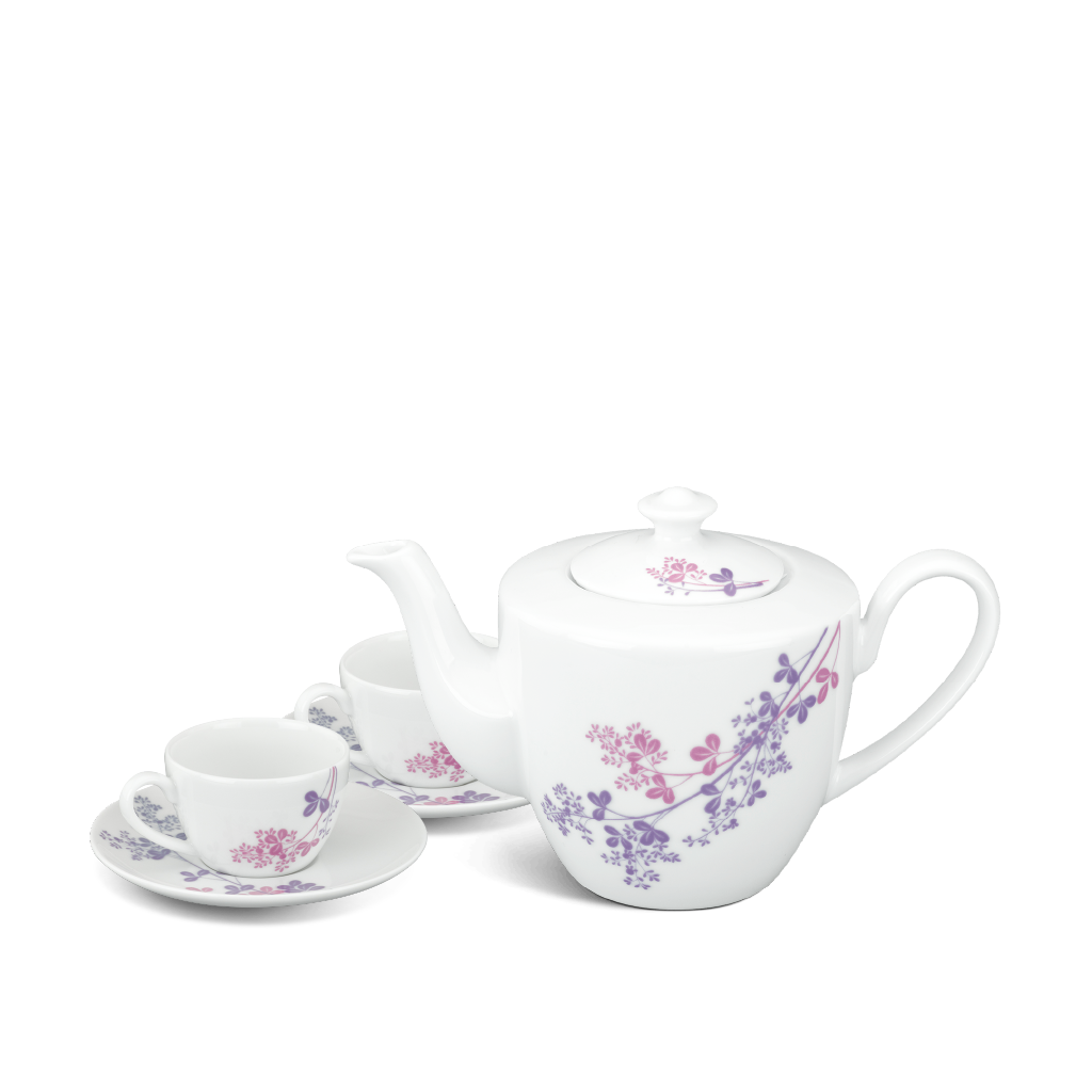 Bộ trà 0.65 L - Daisy - Cỏ Tím