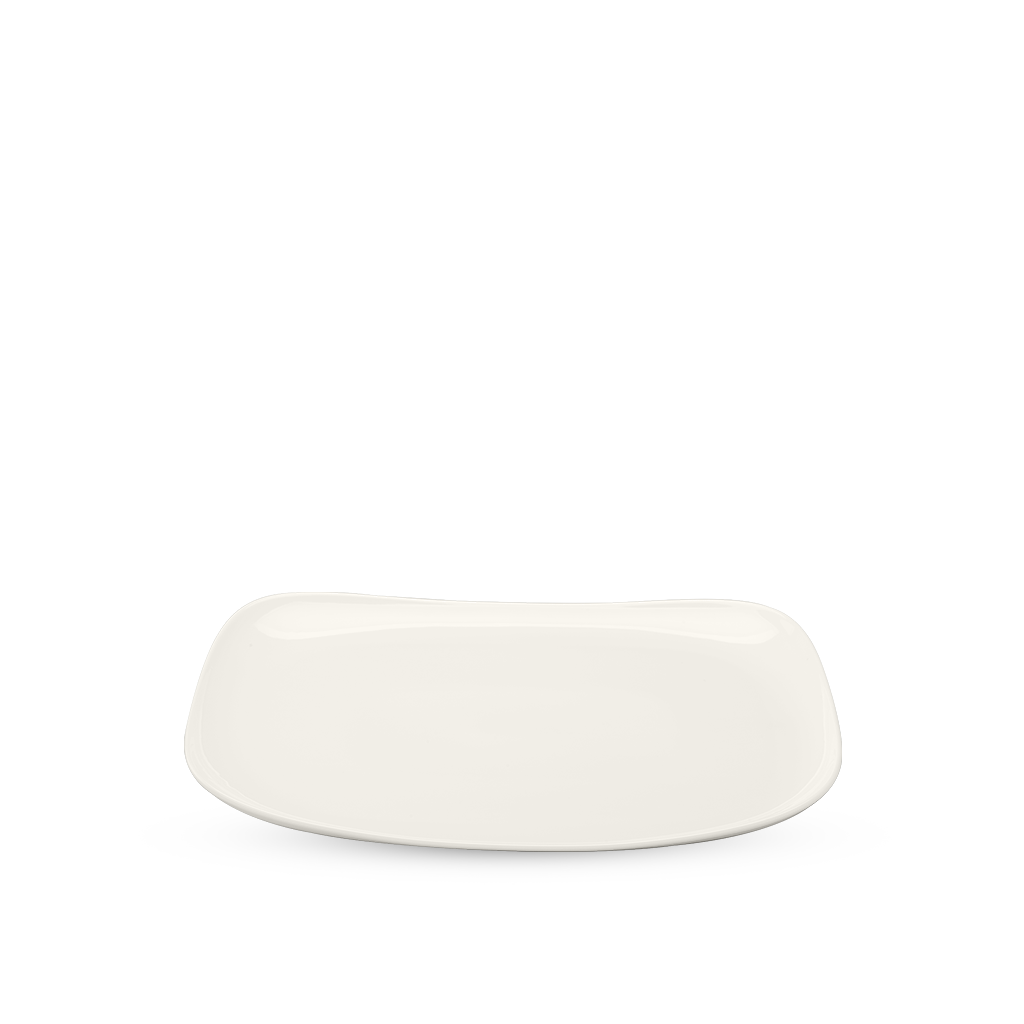 Dĩa chữ nhật phẳng 50 x 37 cm - Gourmet Lys - Trắng Ngà