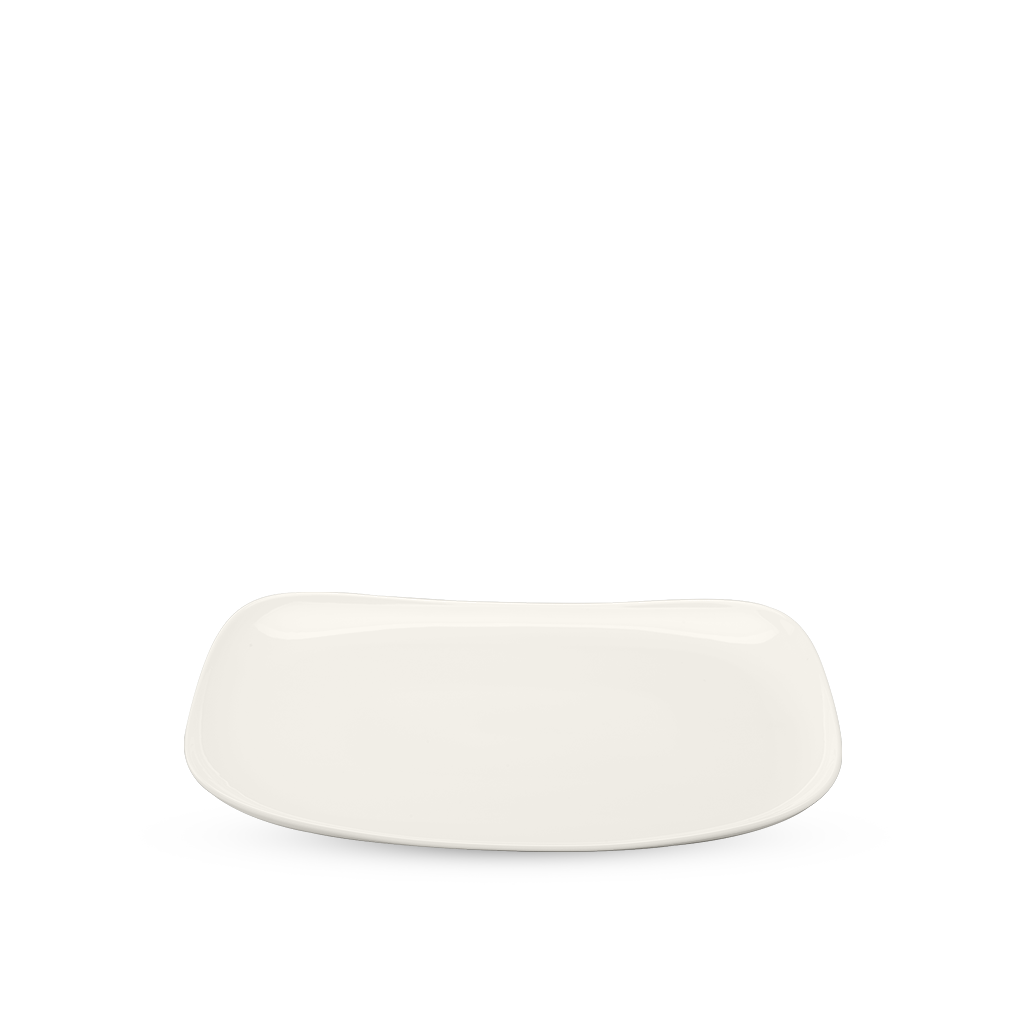 Dĩa chữ nhật phẳng 50 x 37 cm - Gourmet Lys - Trắng Ngà