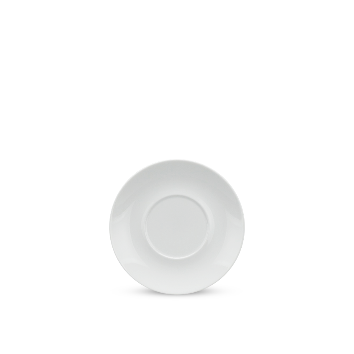 Dĩa lót thố cá nhân 15 cm - jasmine - trắng