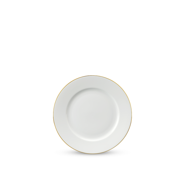 Dĩa tròn 22cm - Jasmine - Viền chỉ vàng