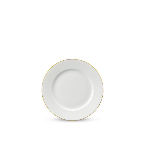 Dĩa tròn 22cm - Jasmine - Viền chỉ vàng 
